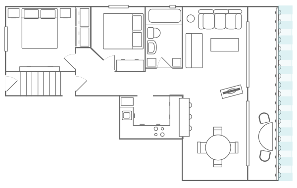 Holiday Apartment Floor Plan